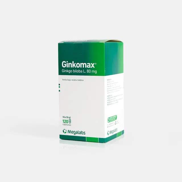 Ginkomax 80mg 120 Cap.