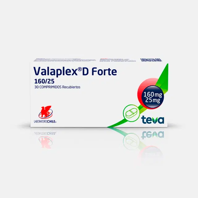Valaplex D Forte 160/25 30 Comp.Rec.