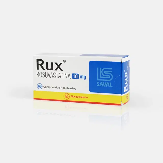 Rux Rosuvastatina 10 mg 60 comprimidos recubiertos