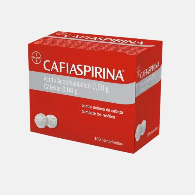 Cafiaspirina 500mg/40mg 100 Comp.