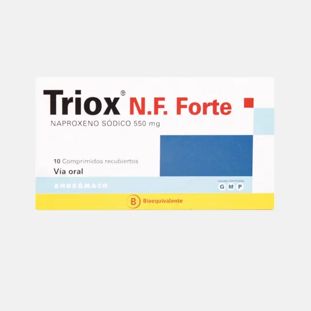 Triox N.F. Forte 550mg 10 Comp.Rec.