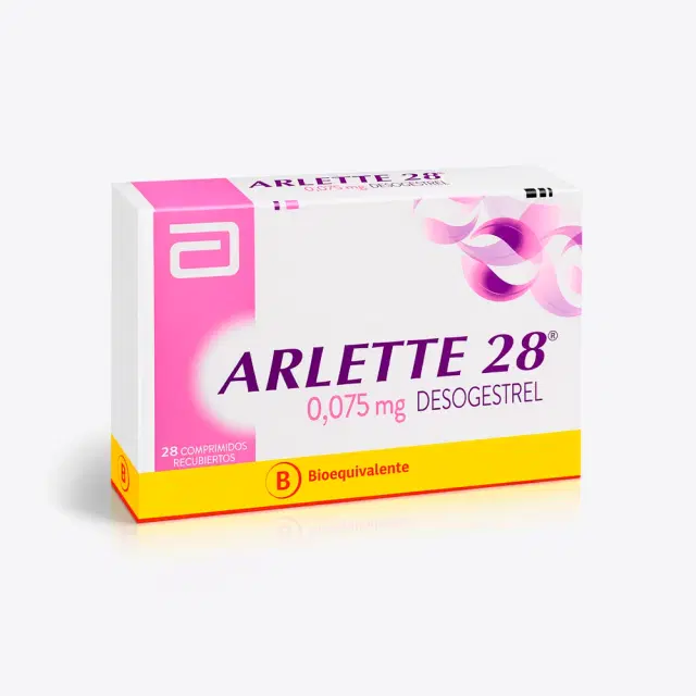 Alette Desogestrel 0,075 mg 28 comprimidos recubiertos