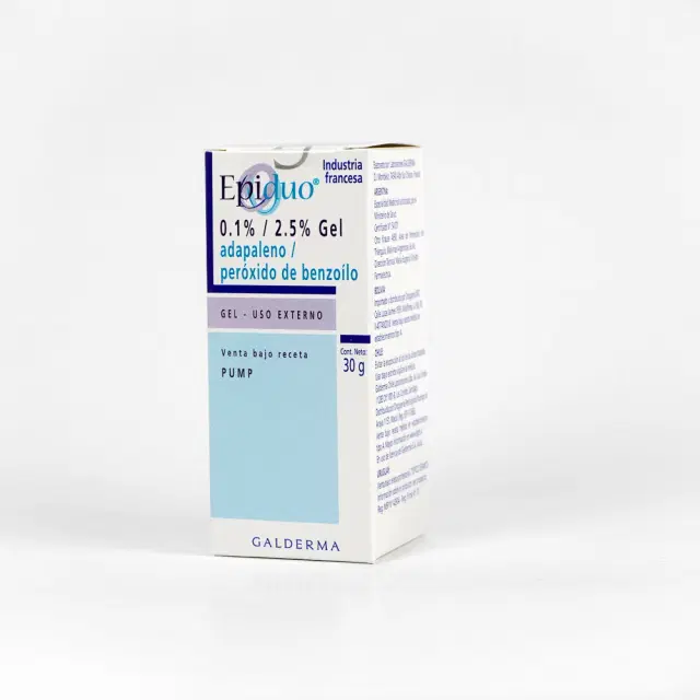 Epiduo Pump Adapaleno / Peroxido de Benzoilo 0,1/2,5% 30 g Gel
