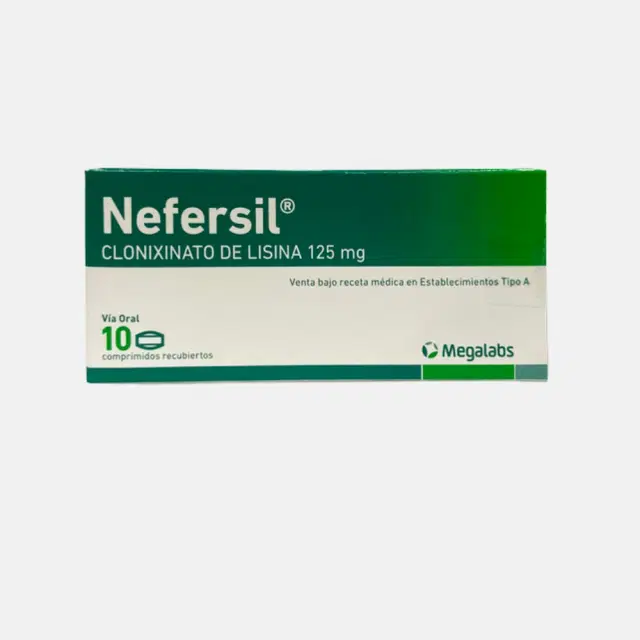 Nefersil 125mg 10 Comp.Rec.
