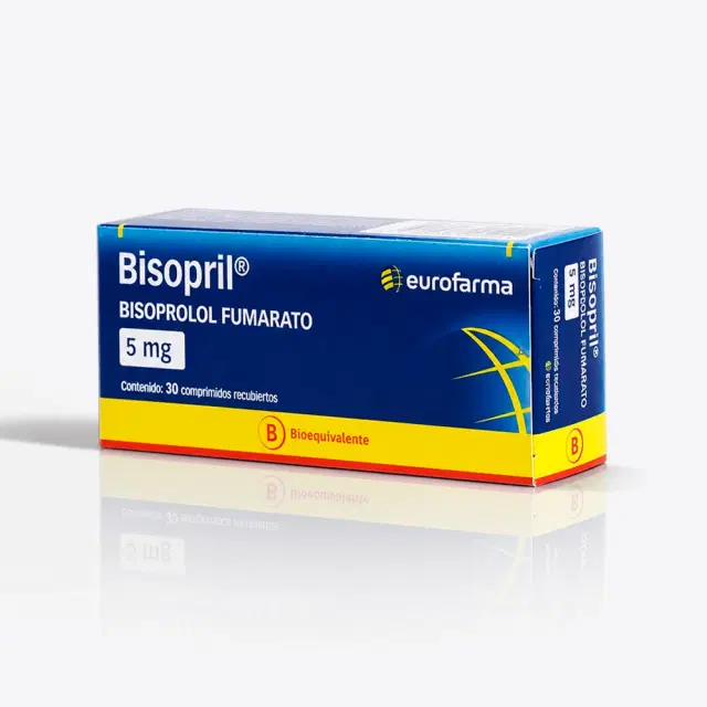 Bisopril Bisoprolol 5 mg 30 comprimidos recubiertos