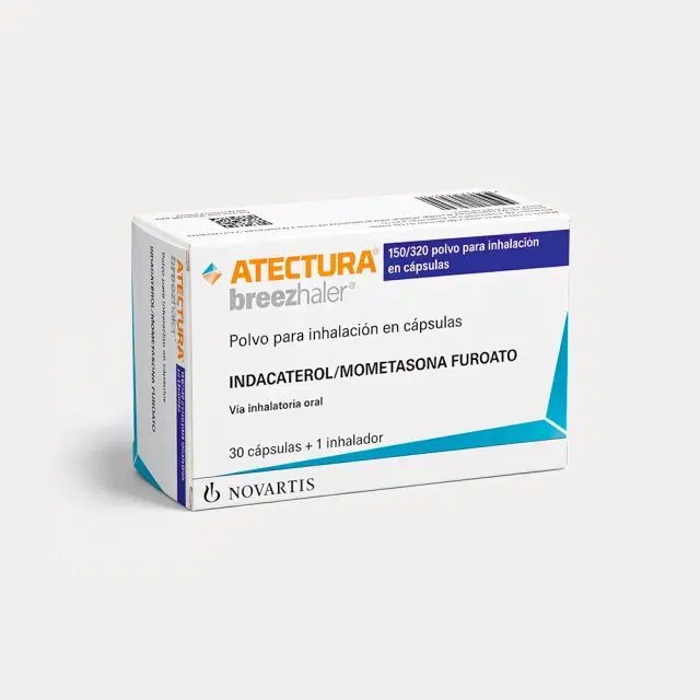 ATECTURA 150/320 MCG X 30 CÁP