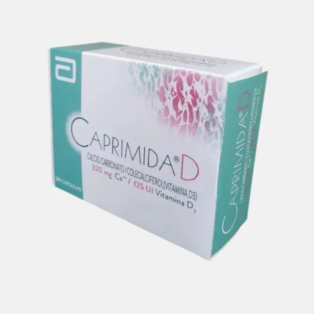 Caprimida D 320mg/125ui 30 Cap.