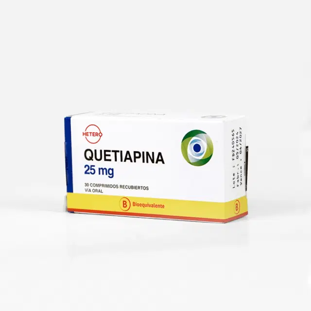 Quetiapina 25mg 30 Comp.Rec.