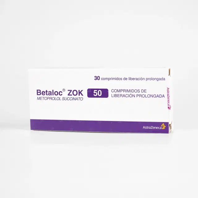 BETALOC ZOK 50 mg X 30 Com. L.P