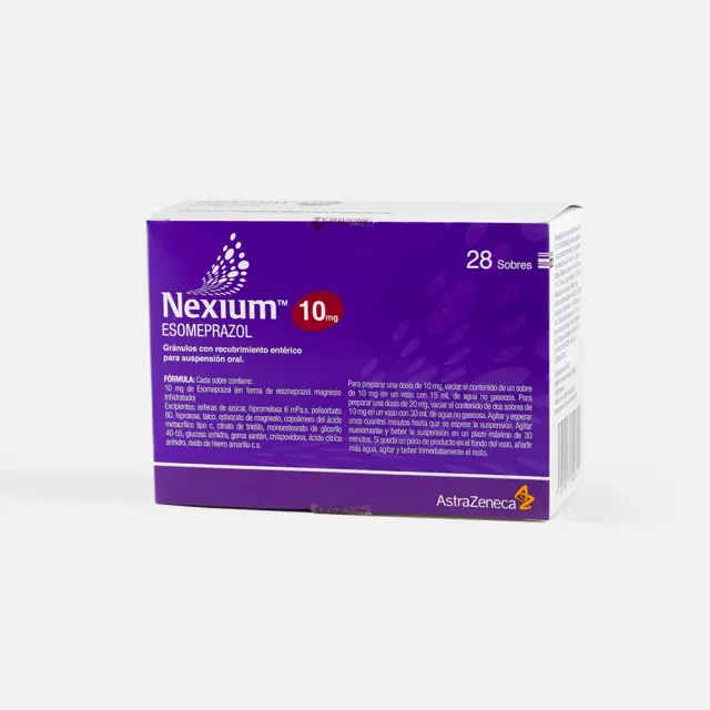 Nexium 10mg 28 Sobres