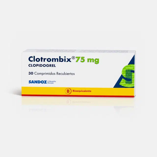 Clotrombrix 75mg 30 Comp.Rec.