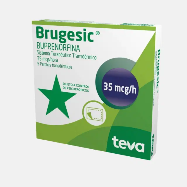 Brugesic 35mcg/hr 5 Pche.