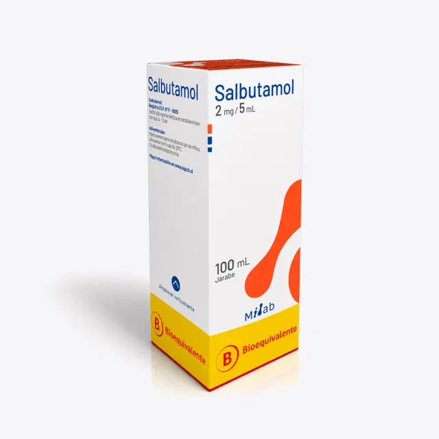 SALBUTAMOL 2mg/5ml JBE.100ML