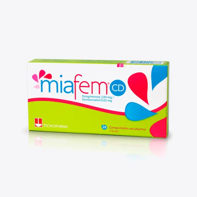 Miafem CD 3mg/0,03mg 28 Comp.Rec.