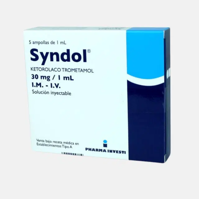 Syndol 30mg 5 Amp.
