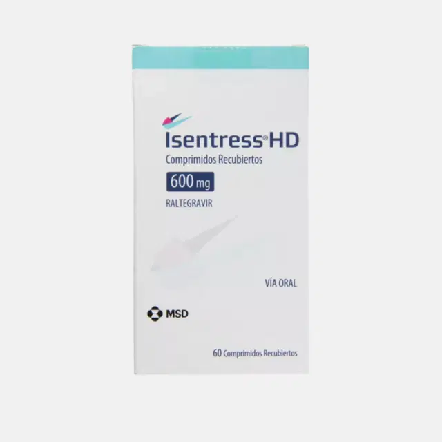 Isentress HD 600mg 60 Comp.Rec.