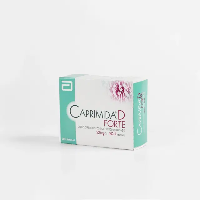 Caprimida D Forte 500mg/400ui 30 Cap.
