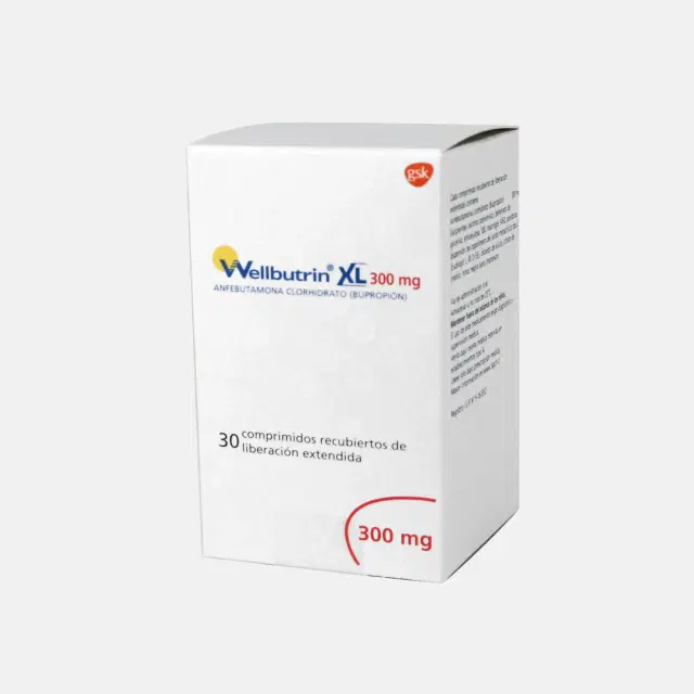 Wellbutrin XL Anfebutamona 300 mg 30 comprimidos