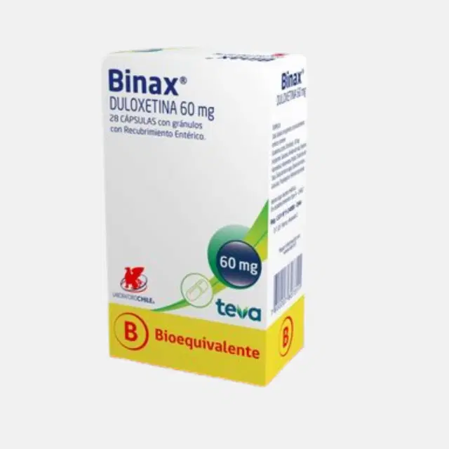 Binax 60mg 28 Cap.