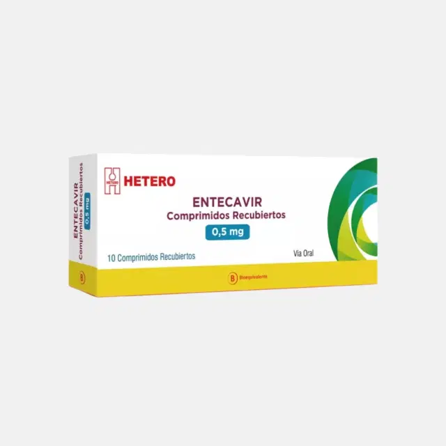 Entecavir 0,5mg 10 Comp.Rec.