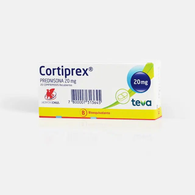 Cortiprex 20mg 20 Comp.Rec.