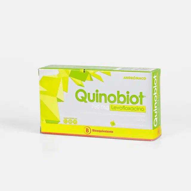 Quinobiot 750mg 10 Comp.Rec.