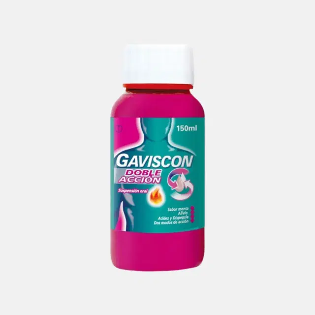 Gaviscon Doble Acción 500mg/213mg/325mg 150ml Sol. Oral