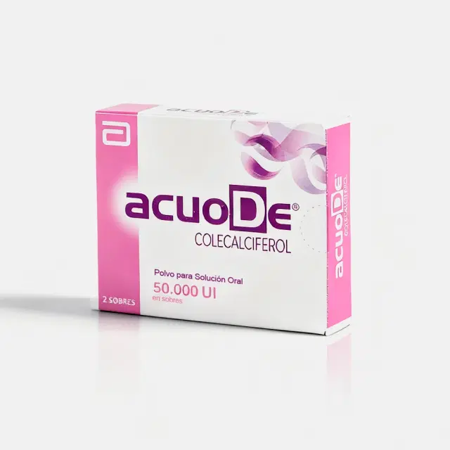 Acuode Colecalciferol Vitamina D3 50.000 UI 2 Sobres para solución oral