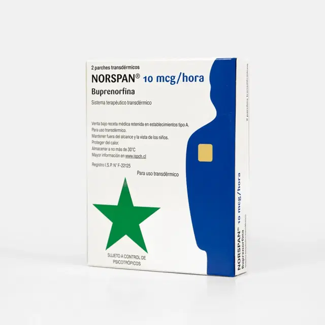 Norspan 10mcg/hr 2 Pche.