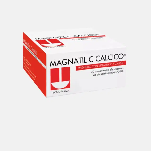Magnatil C Calcico 100mg/1060mg/113mg 30 Comp.Ef.