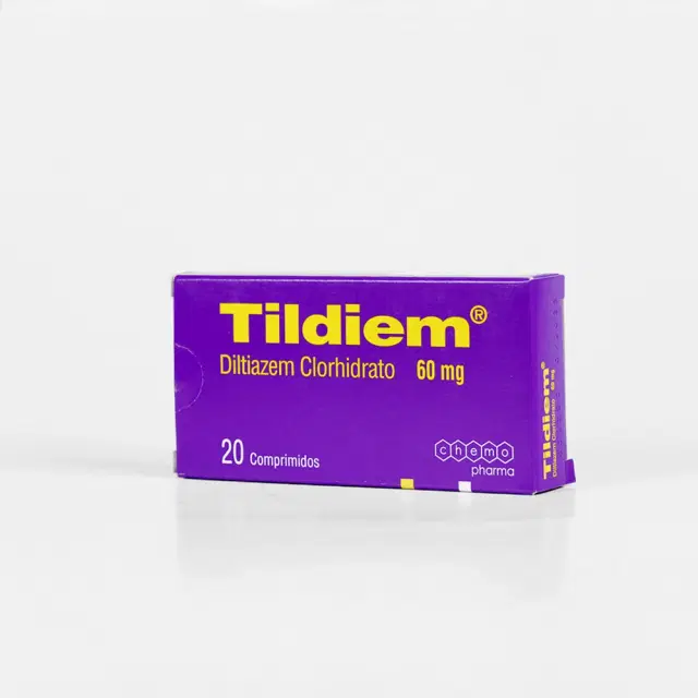 Tildiem Diltiazem 60 mg 20 comprimidos