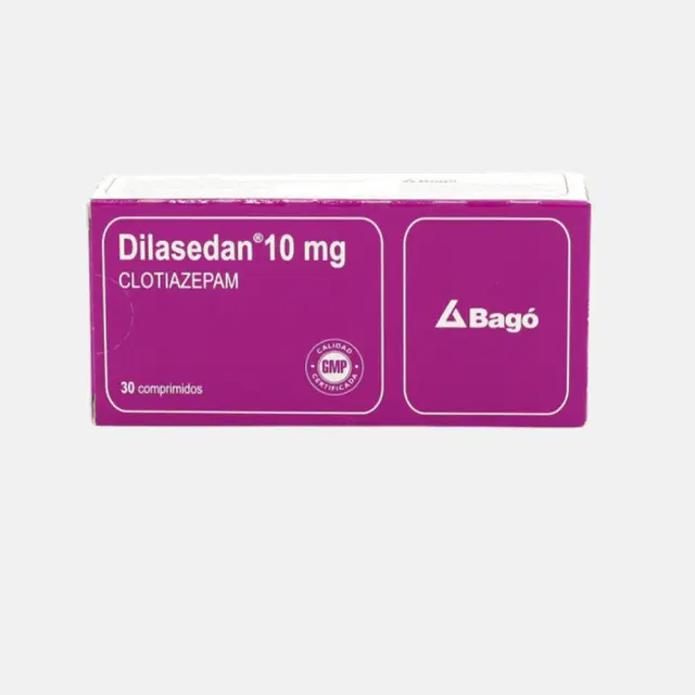 Dilasedan Clotiazepam 10 mg 30 comprimidos