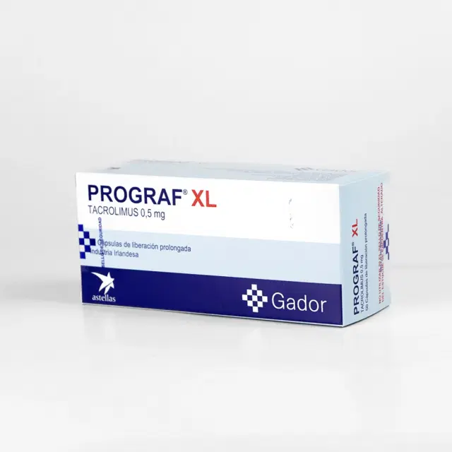 Prograf XL 0,5mg 50 Cap.