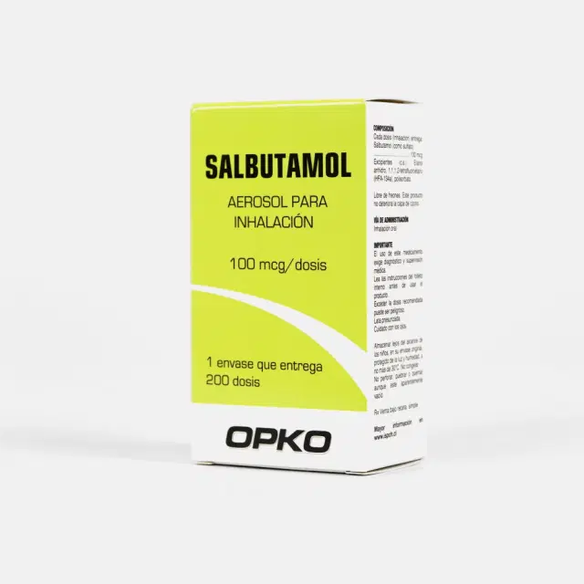 SALBUTAMOL 100mcg