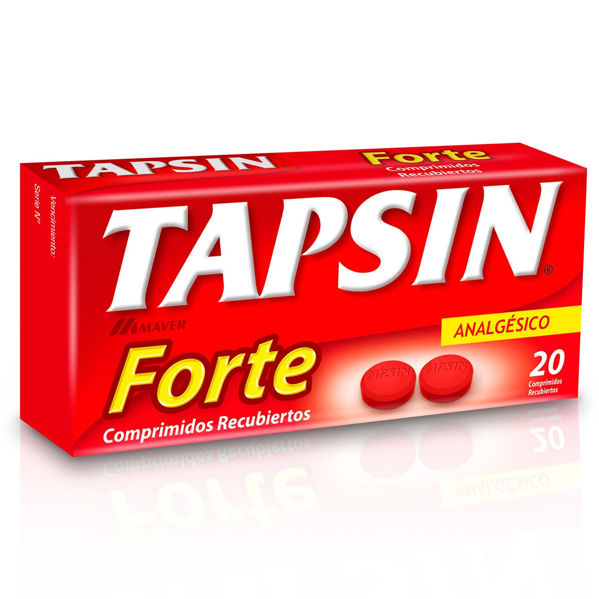 Tapsin Forte 725mg/40mg 20 Comp.