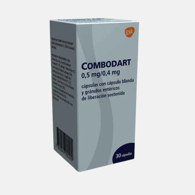 Combodart Dutasterida / Tamsulosina 0,5 mg/0,4 mg 30 comprimidos