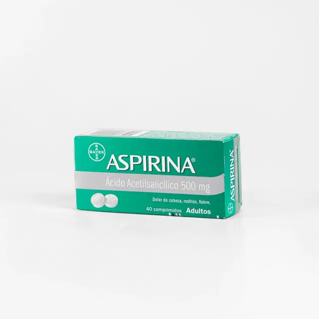 Aspirina Adulto 500mg 40 Comp.