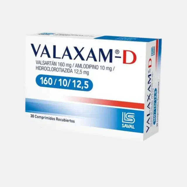 Valaxam D 160mg/10mg/12,5mg 30 Comp.