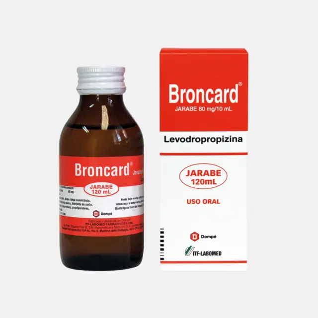 Broncard 60mg/10ml 120ml Jbe.