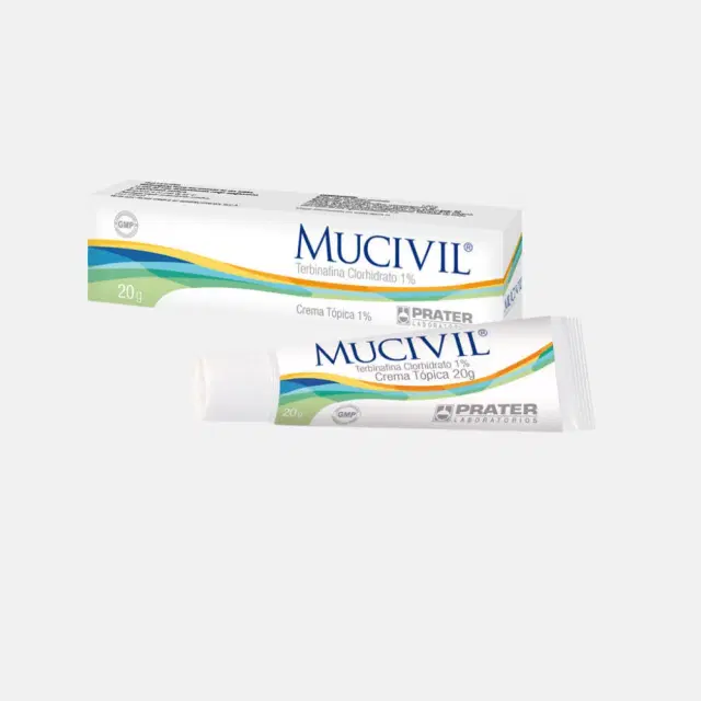 Mucivil 1% 20g Crm.