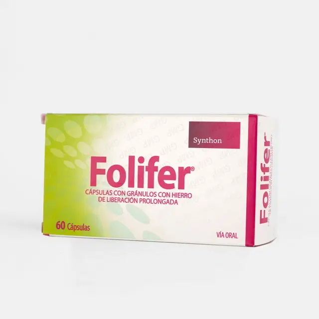 Folifer 330mg/2mg/100mg 60 Cap.