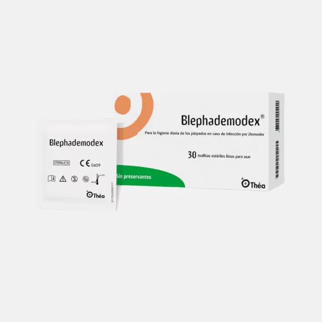 Blephademodex Toallitas Esterilizadas 30 Sachet