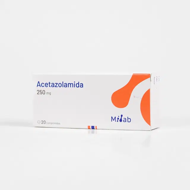 Acetazolamida 250mg 20 Comp.