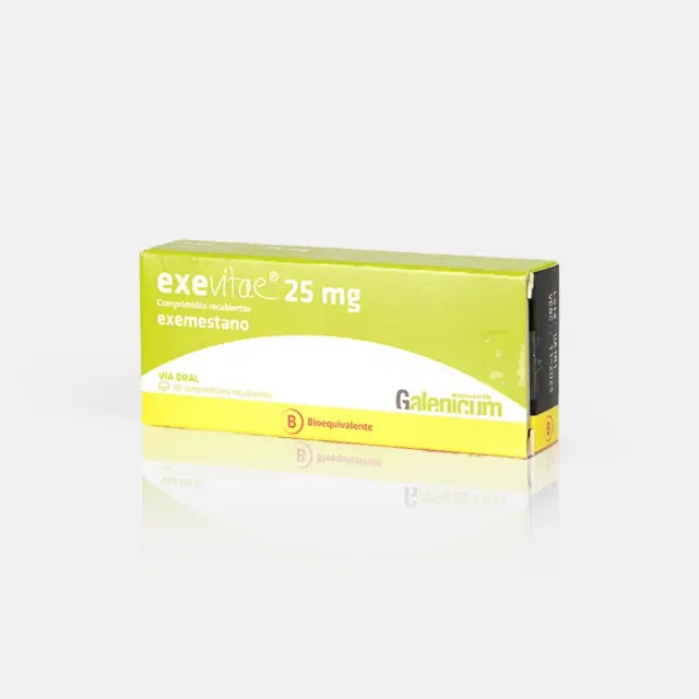 Exevitae Exemestano 25 mg 30 comprimidos recubiertos