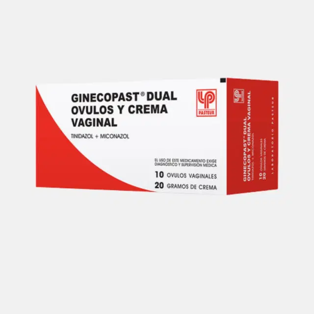Ginecopast Dual 2mg/'3mg 10 Ov.